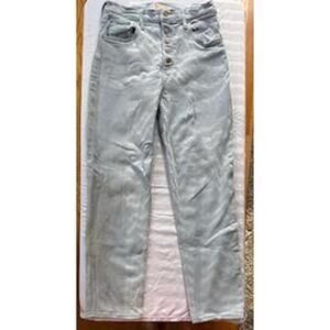 Mother Denim-Light Wash The Pixie Tomcat Ankle Pina Colada Paradise Jeans Sz 29